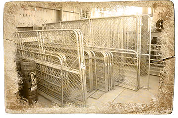 Larsen Sawmilling - steel gates